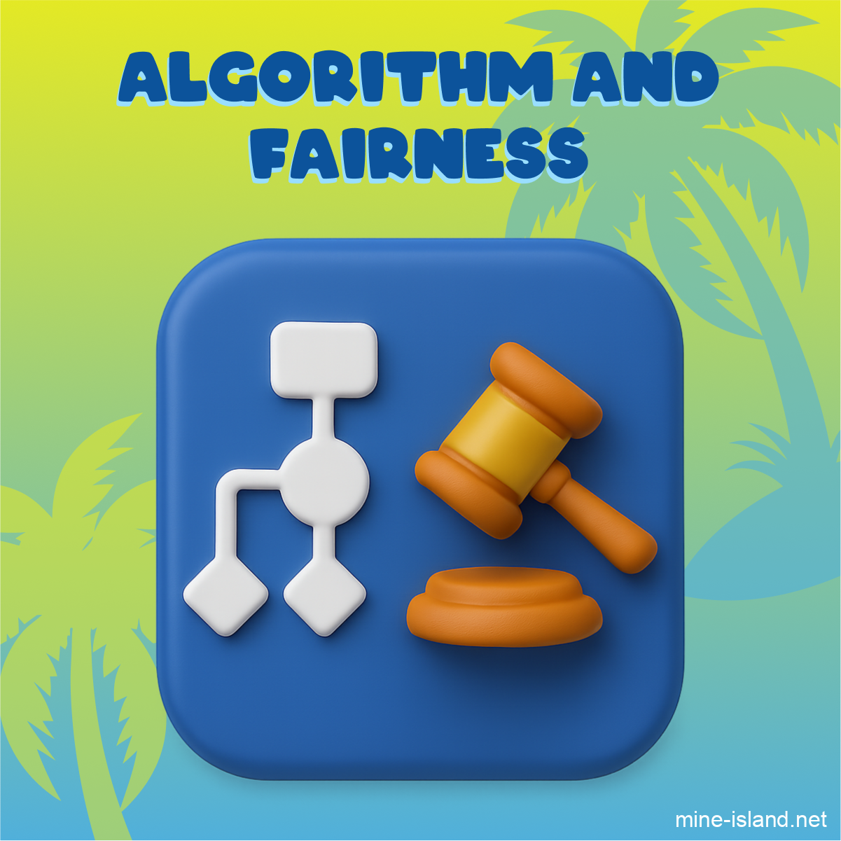 Mine Island algorithm and fairness