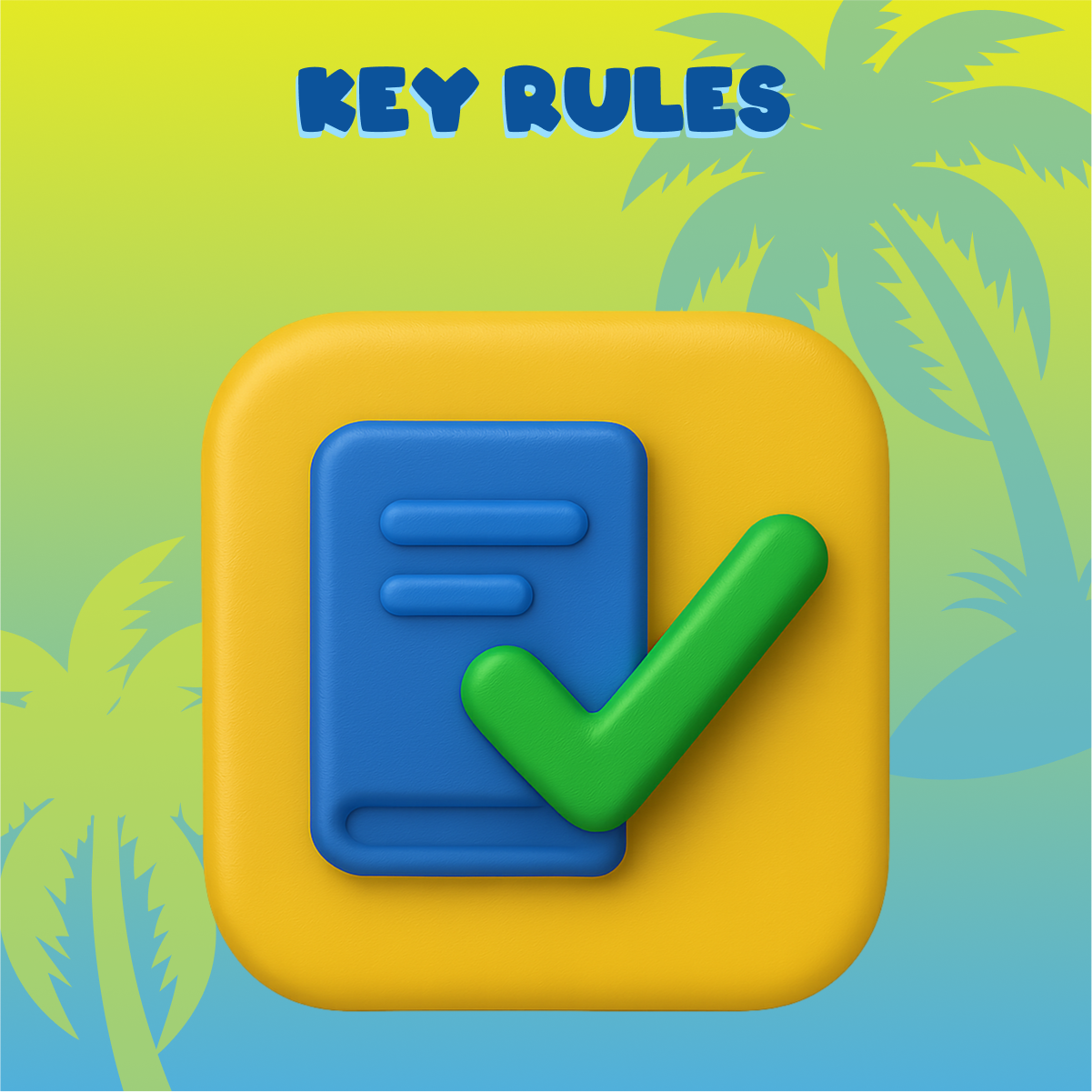 Mine Island key game rules