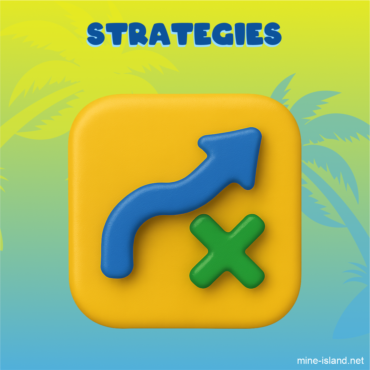 Mine Island strategies for winning